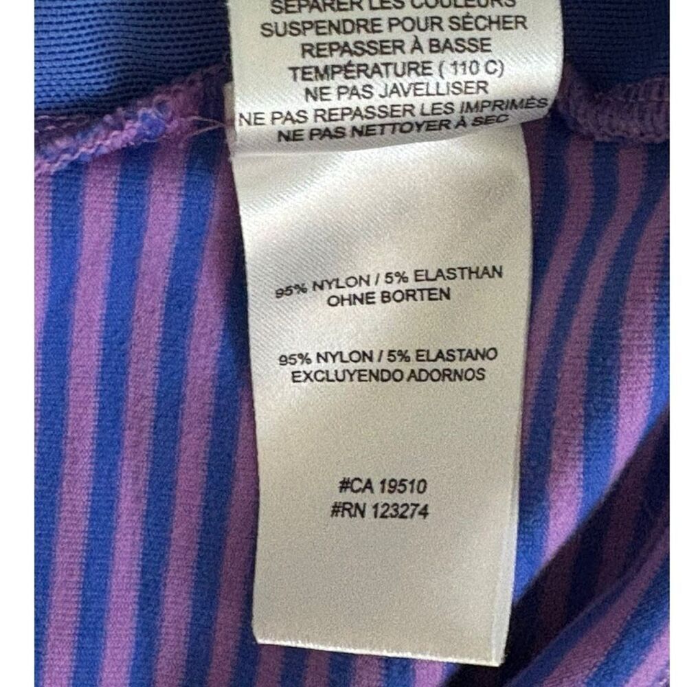 Lole full zip jacket purple blue stripe Size Medium Workout, fitness - Picture 6 of 6